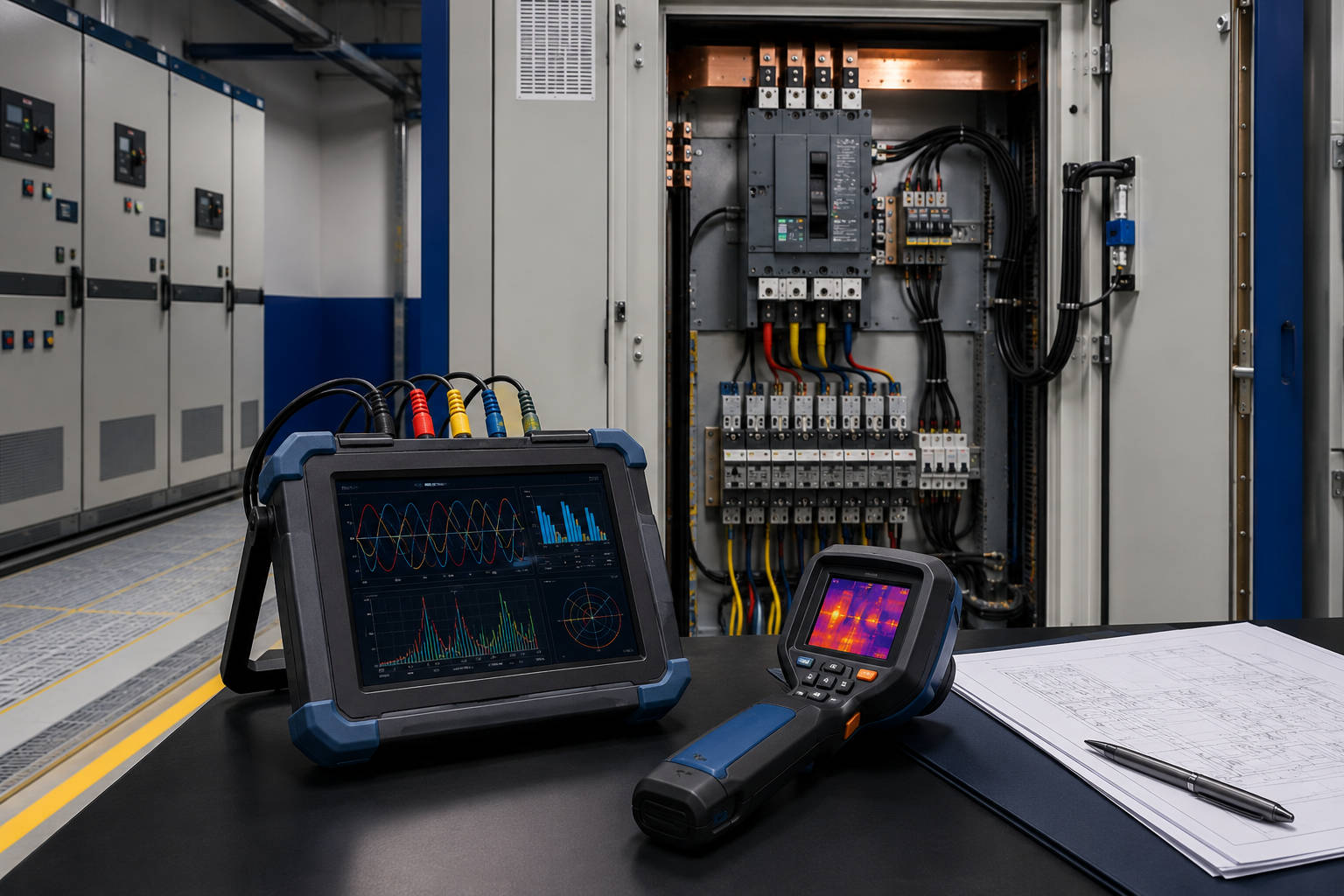 Equipamentos para diagnóstico de instalações elétricas